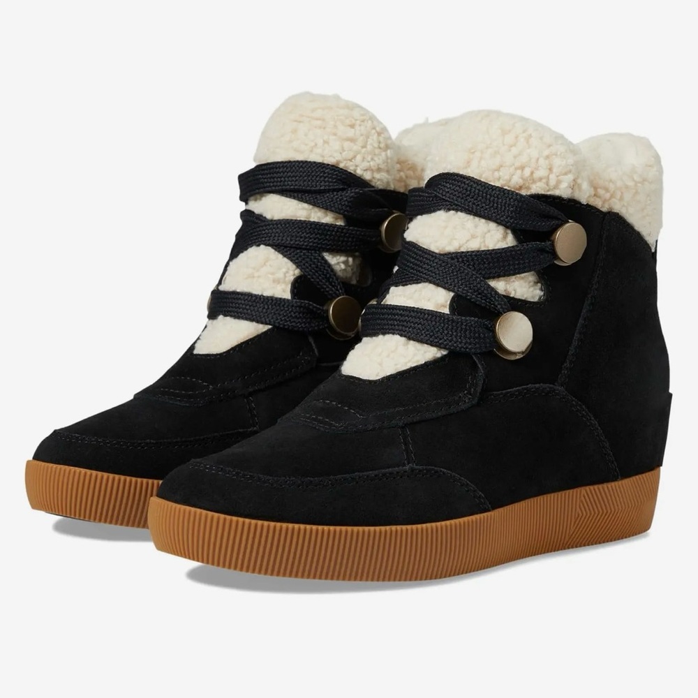 SOREL

Out N About Cozy Wedge Size 10 Color Black NWT